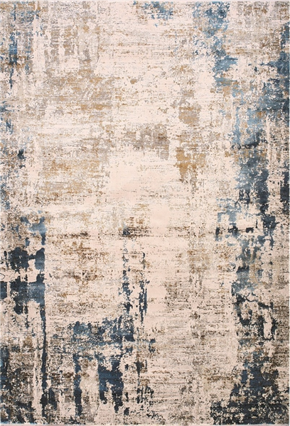 Dolce Vita Halı Vogue 8101 Blue Marine Viscon Bamboo İplik