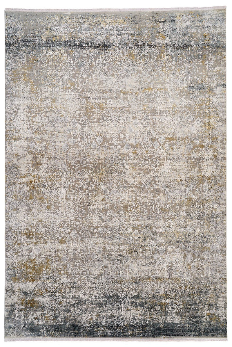 Dolce Vita Halı Vogue 8103 Gray Viscon Bamboo İplik