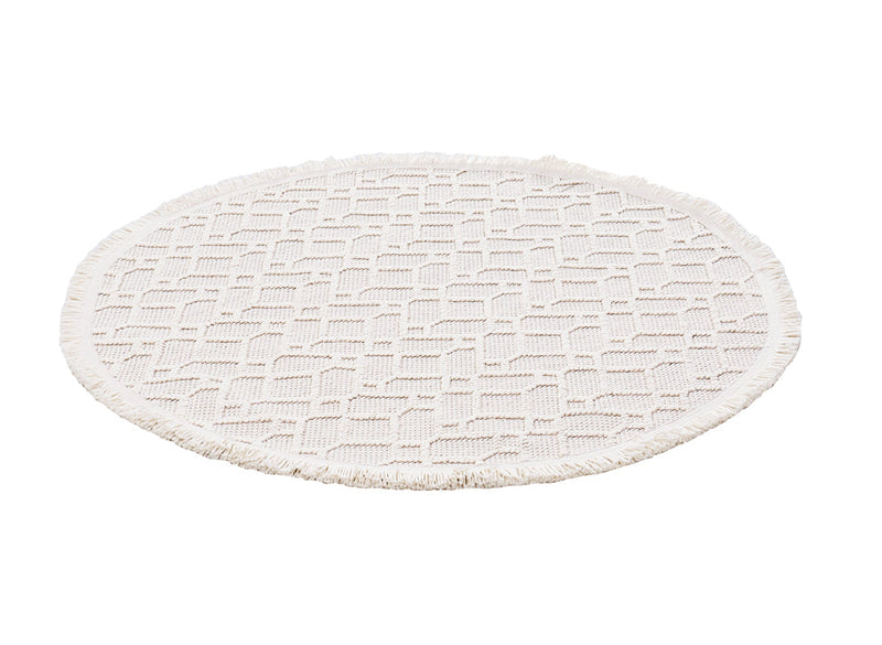Dolce Vita Halı Bohem 383 Lime 133x133 Daire Halı - Dolce Vita Halı