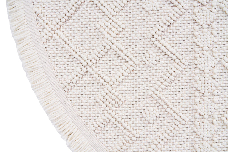 Dolce Vita Halı Bohem 387 Linen 133x133 Daire Halı - Dolce Vita Halı