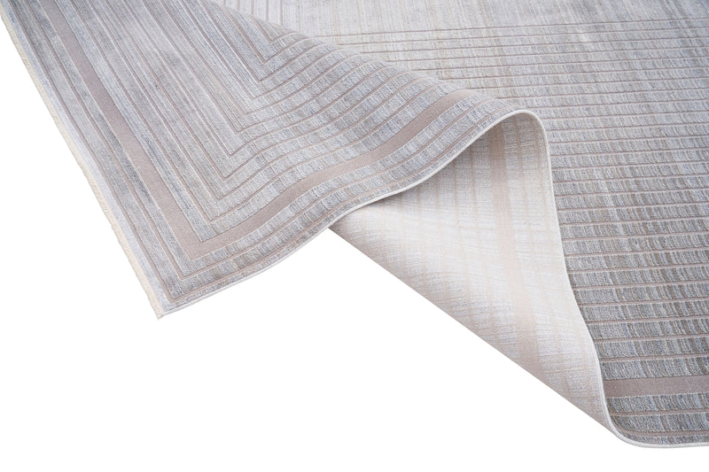 Dolce Vita Halı Donna 8252 Satin Silver Salon Halısı - Dolce Vita Halı