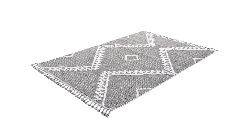 Dolce Vita Halı Jakarta 454 Dark Grey - Koyu Gri İskandinav Halı - Dolce Vita Halı