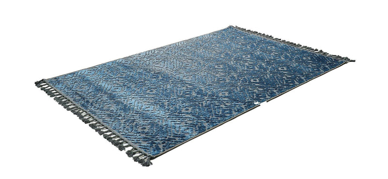 Premium Home Lotus 7003 Navy Blue