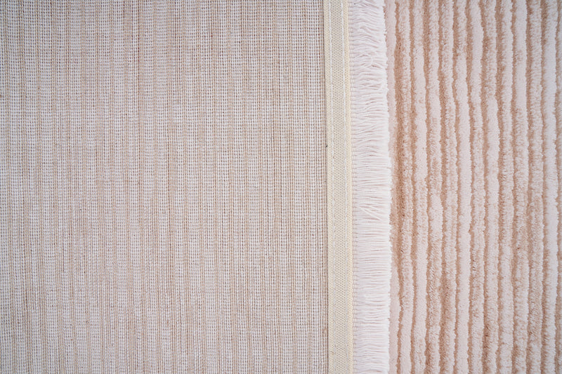 Dolce Vita Halı Quadro 3706 Cream - Krem Salon Halısı - Dolce Vita Halı