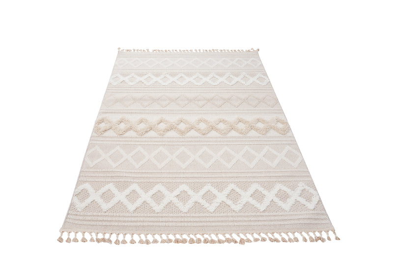 Dolce Vita Halı Jakarta 451 Ivory Beige Özel Ölçü İskandinav Halı
