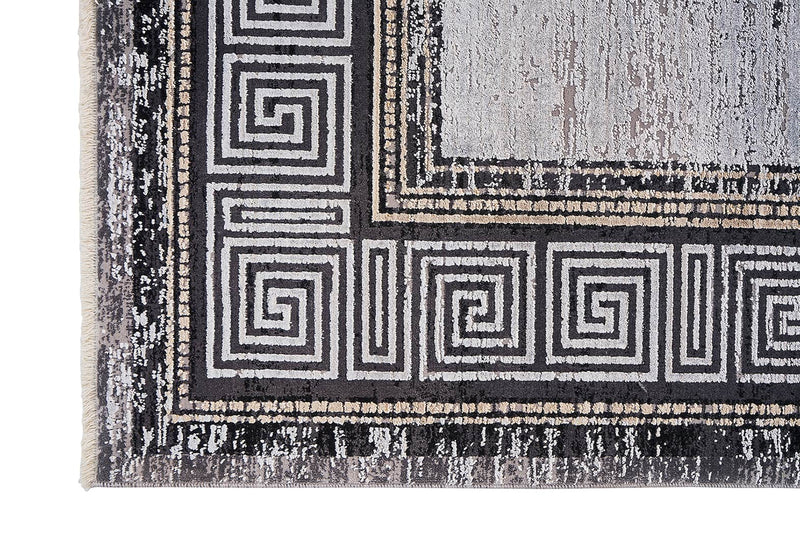 Dolce Vita Halı Lusso 8202 Grey - Gri Salon Halısı - Dolce Vita Halı