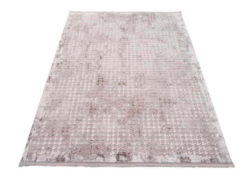 Dolce Vita Halı Quadro 3703 Grey - Salon Halısı - Dolce Vita Halı