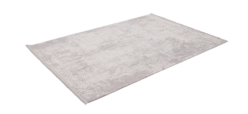 Dolce Vita Halı Quadro 3709 Grey - Gri Salon Halısı - Dolce Vita Halı
