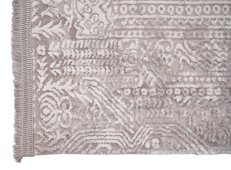 Dolce Vita Halı Quadro 3709 Grey - Gri Salon Halısı - Dolce Vita Halı