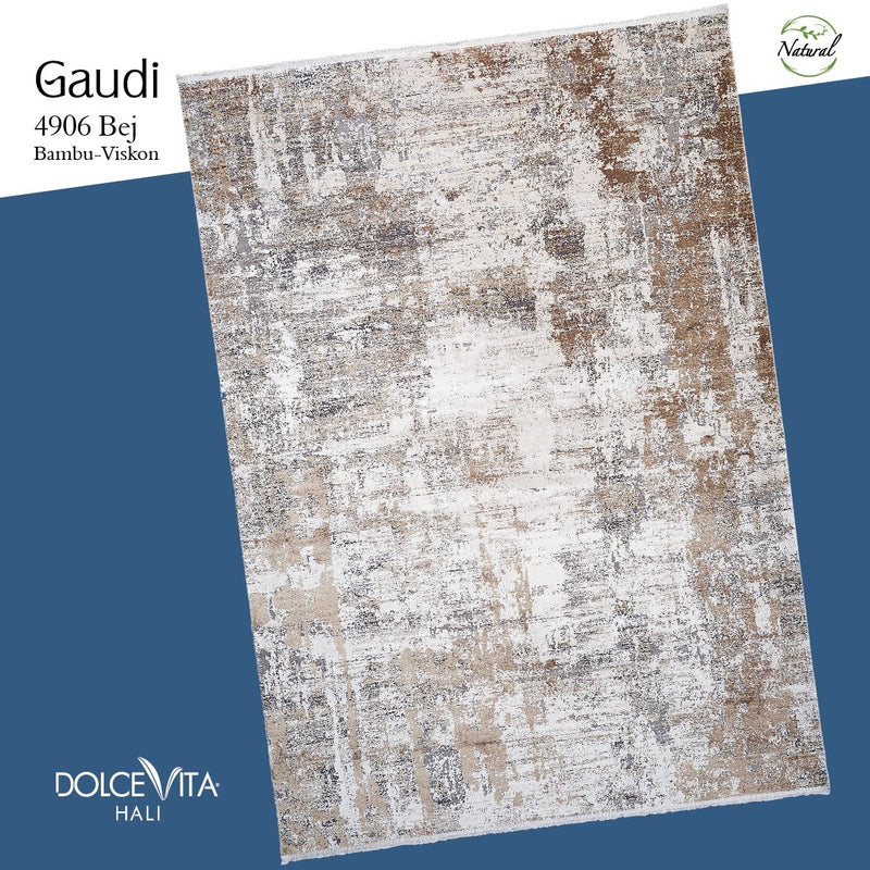 Dolce Vita Halı Gaudi 4906 Beige - Halı Diyarı