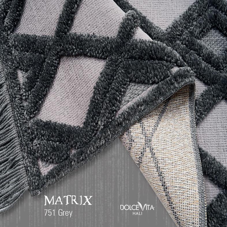 Dolce Vita Halı Matrix 751 Grey