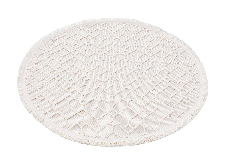 Dolce Vita Halı Bohem 383 Lime 133x133 Daire Halı - Dolce Vita Halı