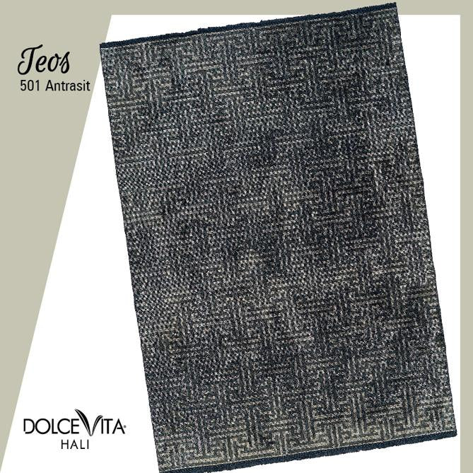 Dolce Vita Halı Teos 501 Anthracite - Halı Diyarı